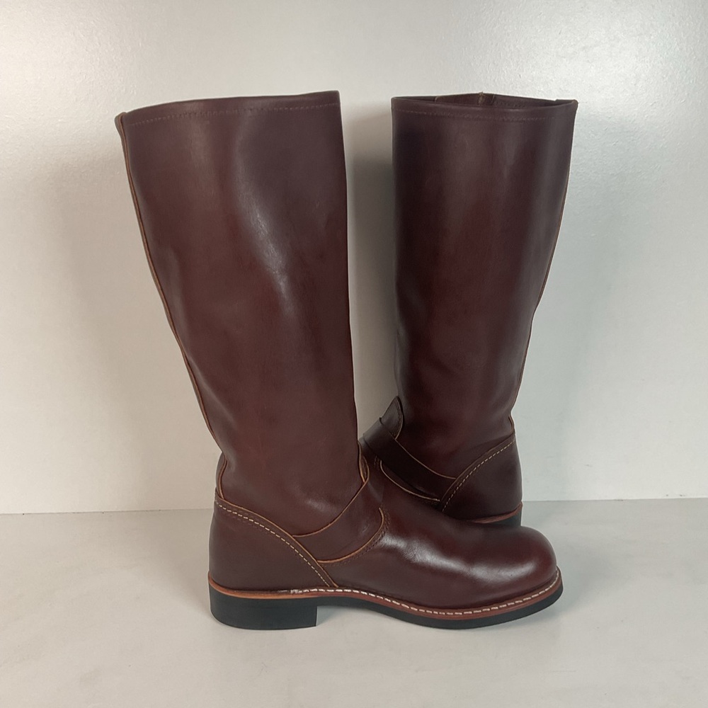 Red Wing Heritage Engineer Boots | Tall | USA Made | Brown | Women’s 8 B - Picture 13 of 16